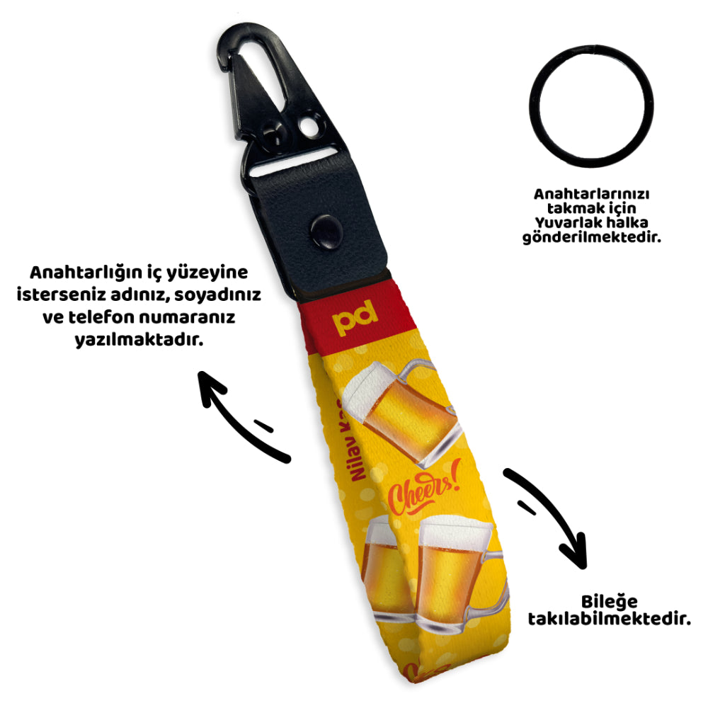 Beer | Anahtarlık - Evcil hayvanlar için mükemmel bir ürün.