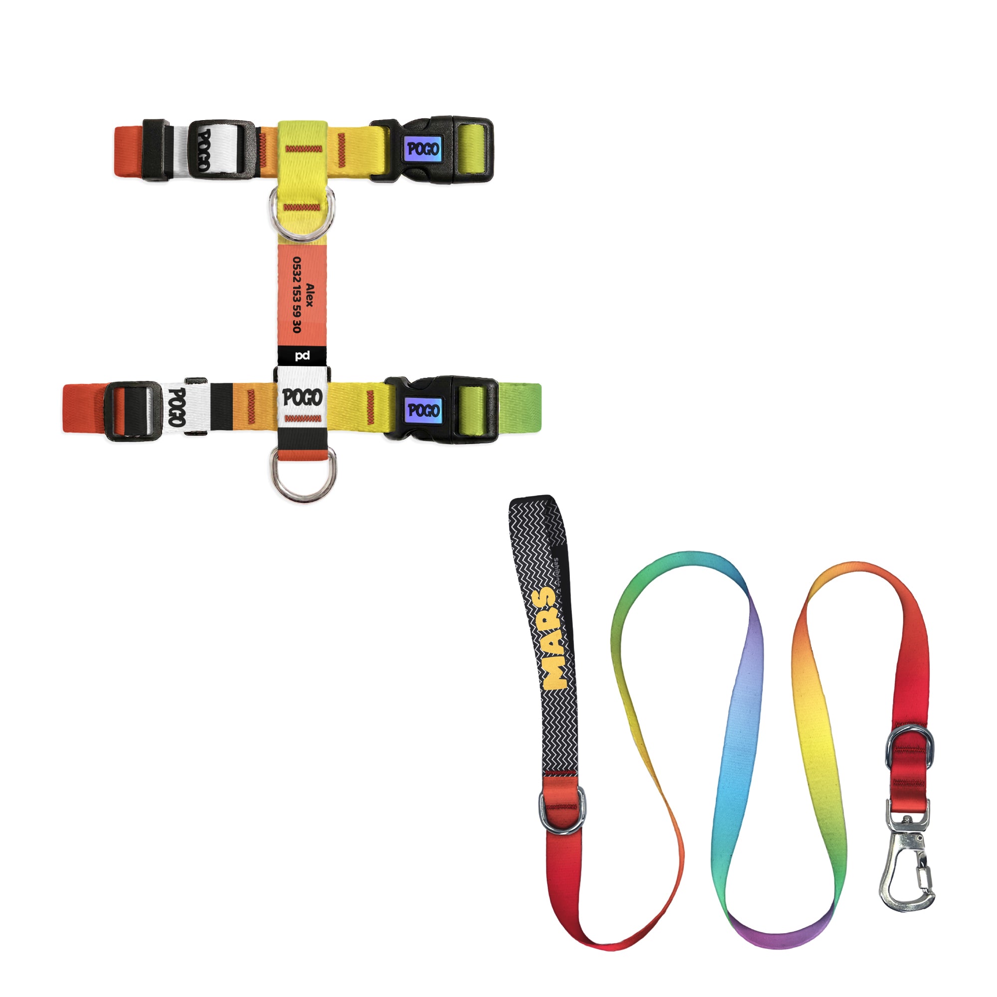 Axis Kedi Gezdirme Seti - Göğüs Tasması ve İp