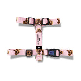 Vesikalık Pudra Pembe | Vesikalık Köpek Göğüs Tasması