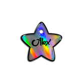 Holographic Yıldız | İsimlik - Evcil hayvanlar için mükemmel bir ürün.