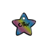 Rainbow Yıldız | İsimlik - Evcil hayvanlar için mükemmel bir ürün.