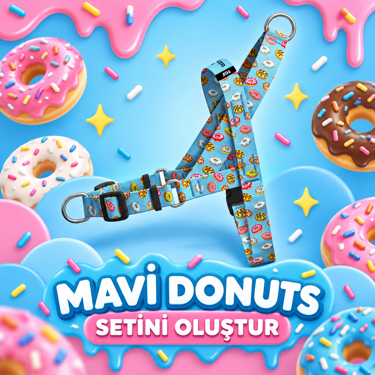 Mavi Donuts | Set Oluştur