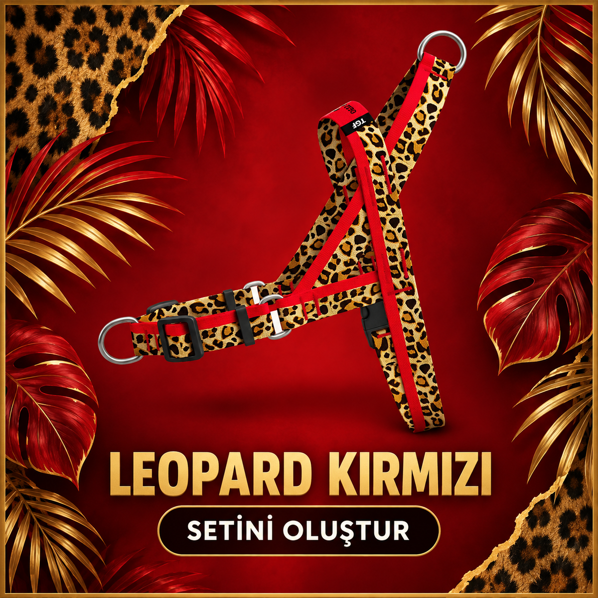 Leopard Kırmızı | Set Oluştur