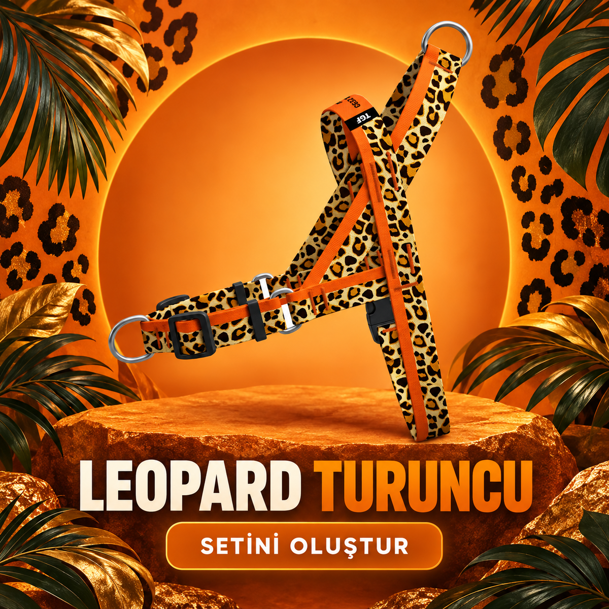 Leopard Turuncu | Set Oluştur