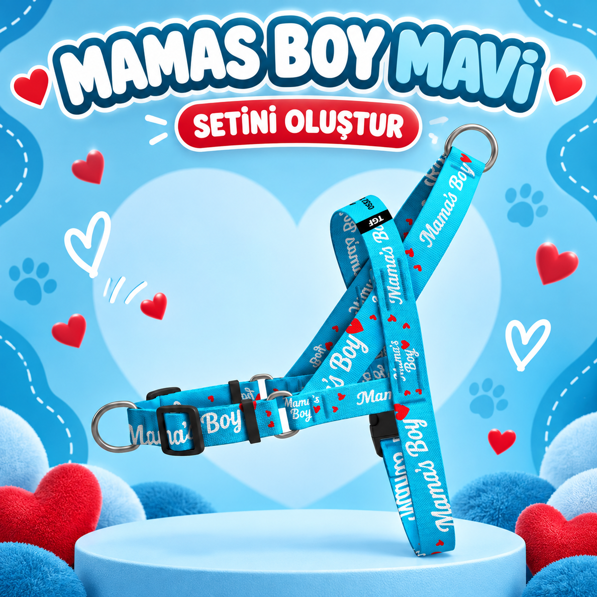 Mamas Boy Mavi | Set Oluştur