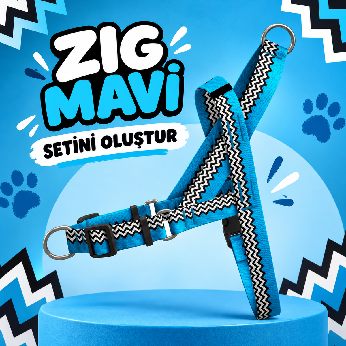 Zig Mavi | Set Oluştur