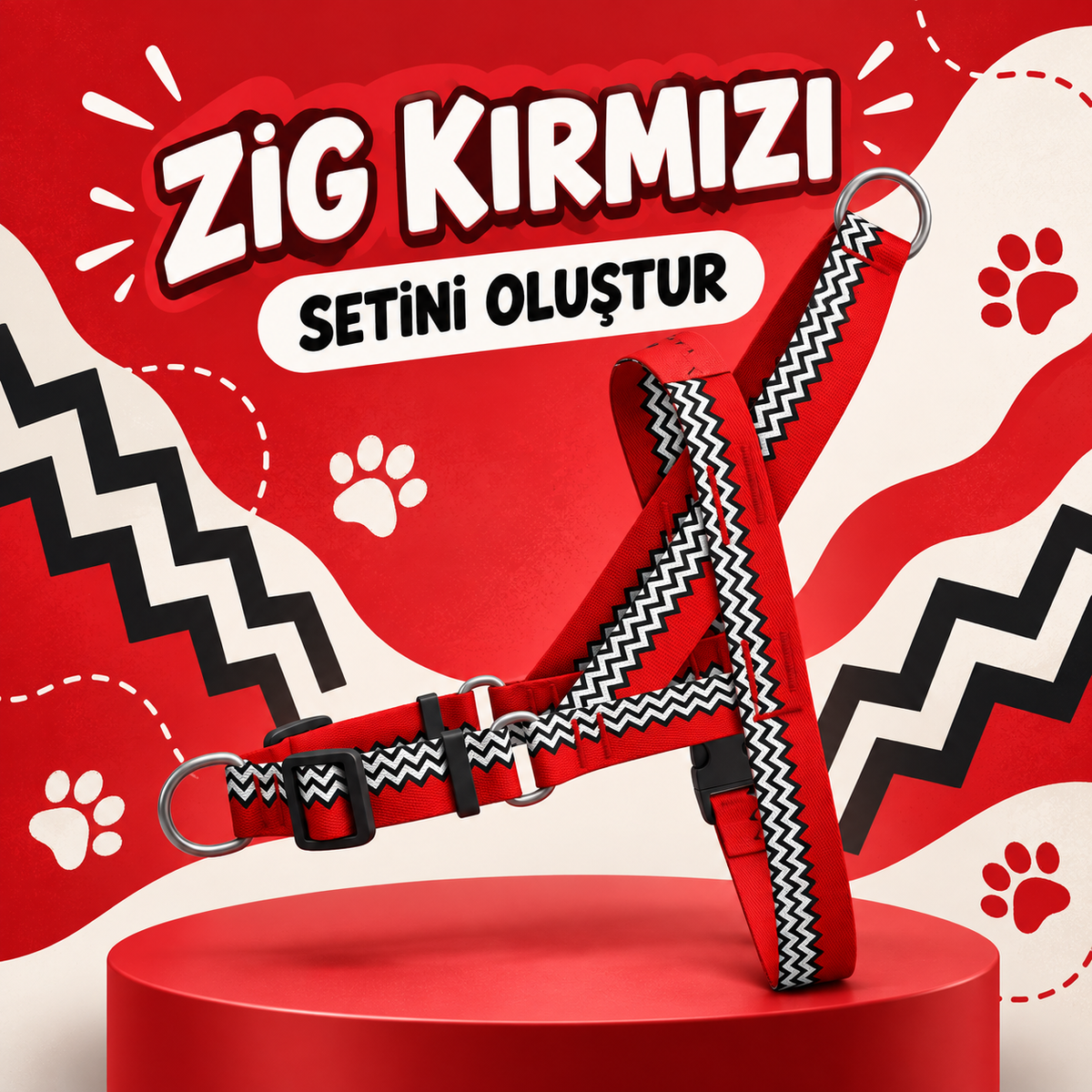 Zig Kırmızı | Set Oluştur