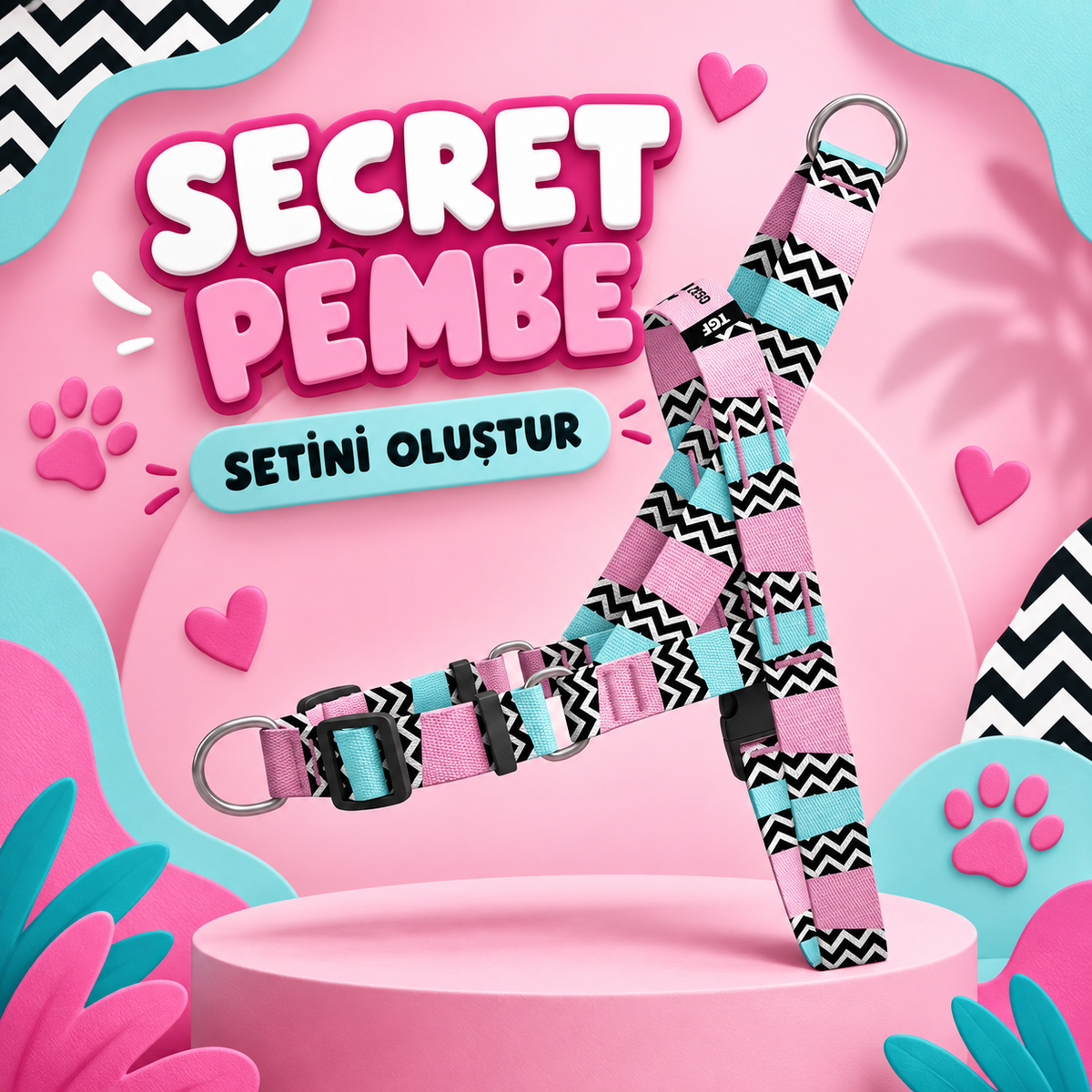 Secret Pembe | Set Oluştur
