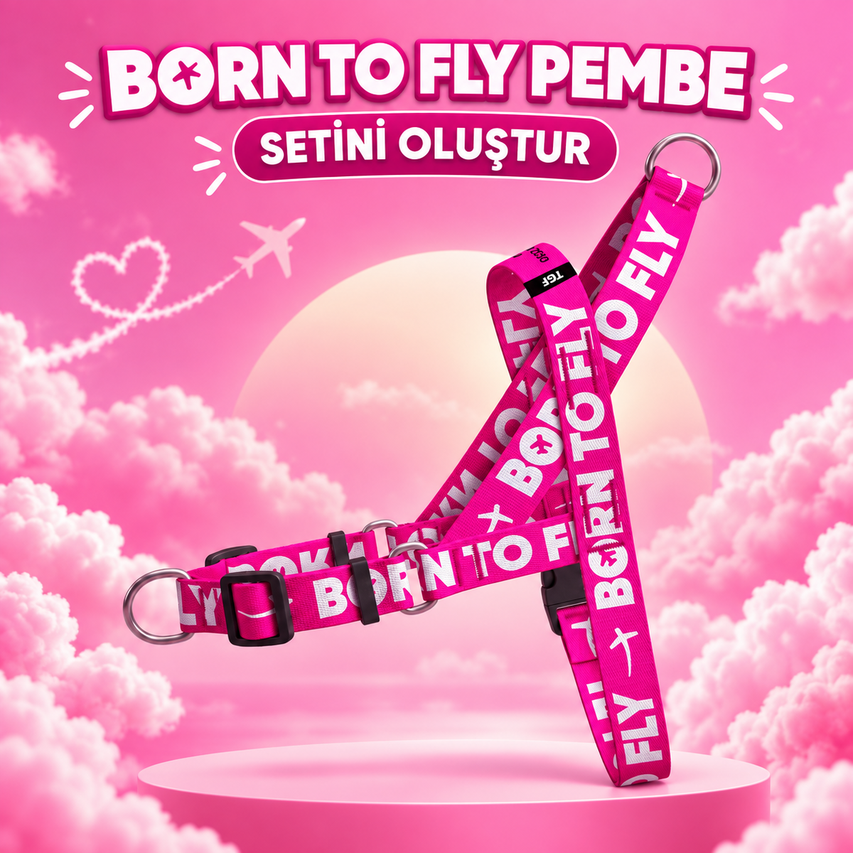 Born to Fly Pembe | Set Oluştur