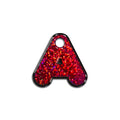 A Harfi Rounded Red holo | İsimlik