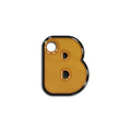 B Harfi Rounded Bal Metalik | İsimlik
