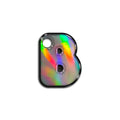 B Harfi Rounded Holographic | İsimlik