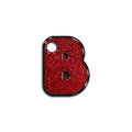B Harfi Rounded Red Holo | İsimlik