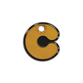 C Harfi Rounded Bal Metalik | İsimlik
