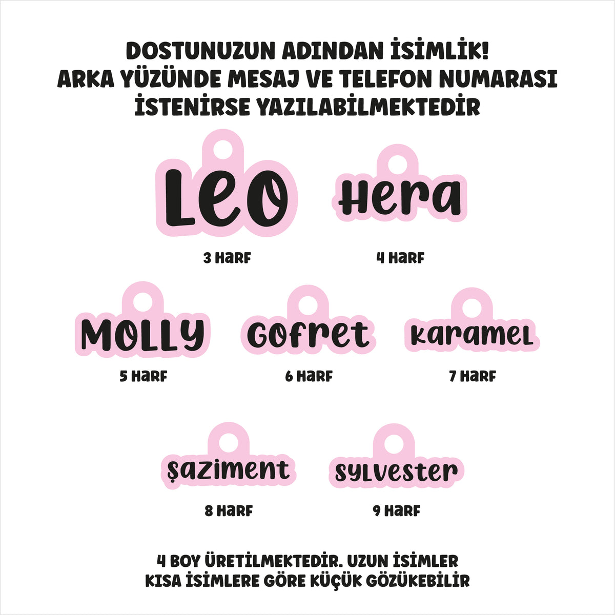 Candy | Ada Özel Tasarım Künye