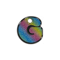 G Harfi Rounded Rainbow | İsimlik