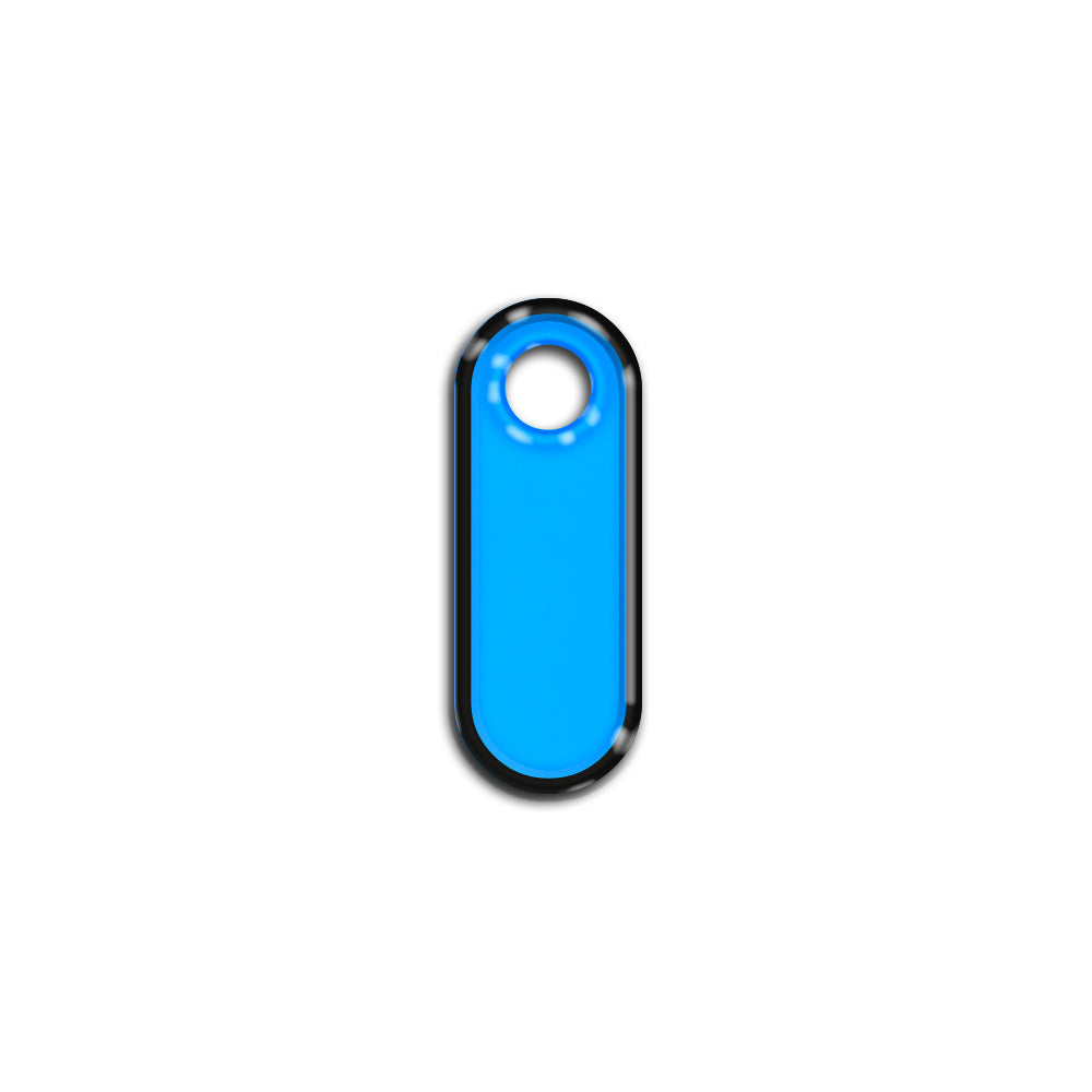 I Harfi Rounded Mavi Neon | İsimlik