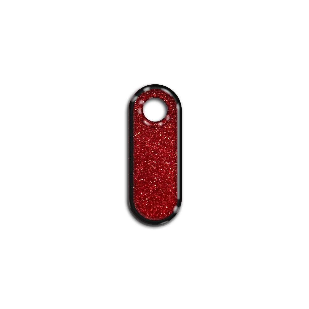 I Harfi Rounded Red Glitter | İsimlik