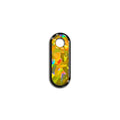 I Harfi Rounded Sarı Holo | İsimlik