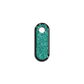 I Harfi Rounded Su Yeşil Glitter | İsimlik