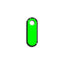 I Harfi Rounded Yeşil Neon | İsimlik