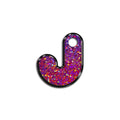 J Harfi Rounded Mor Holo | İsimlik