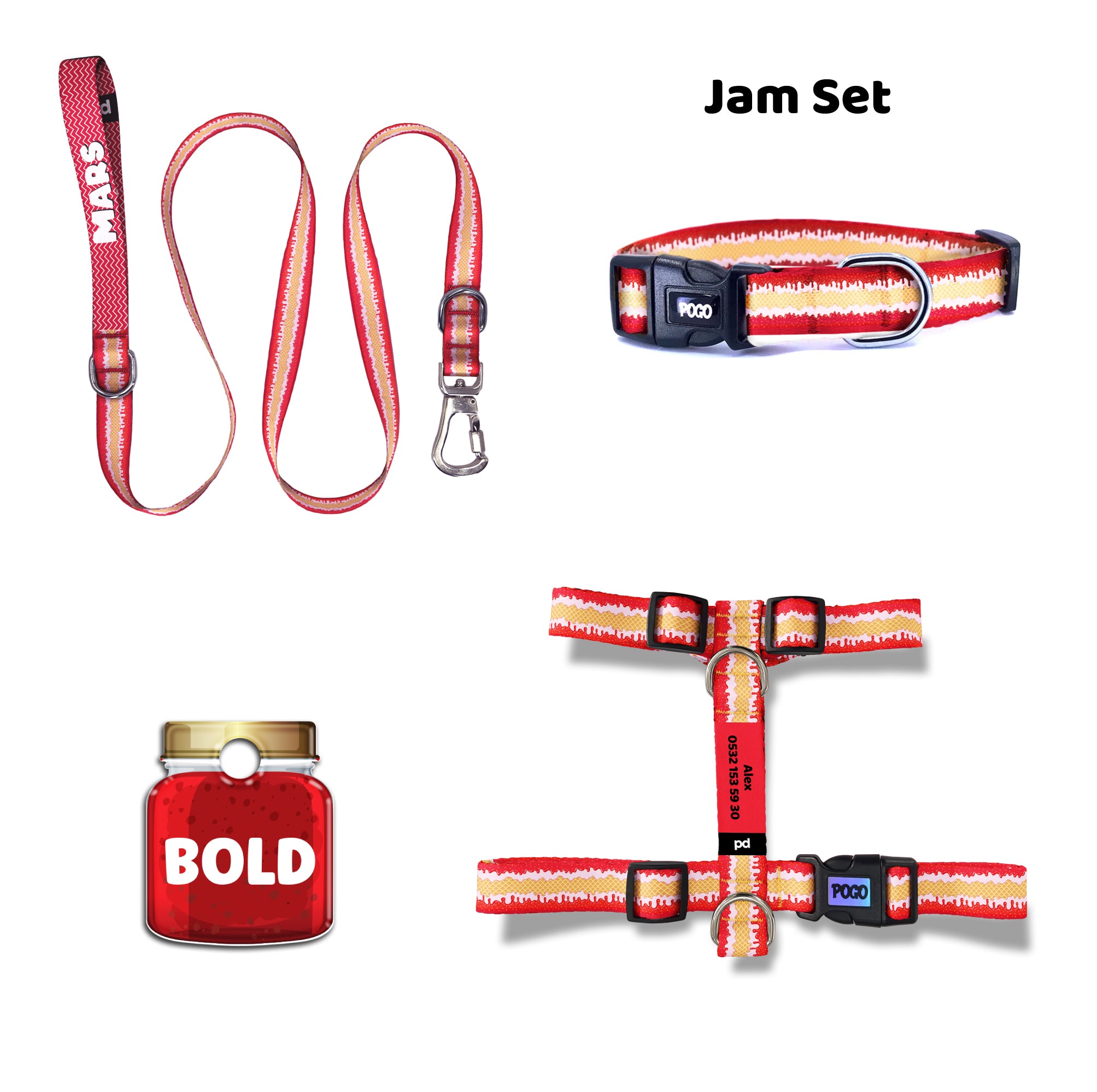Jam | Tasma ve Künye Seti