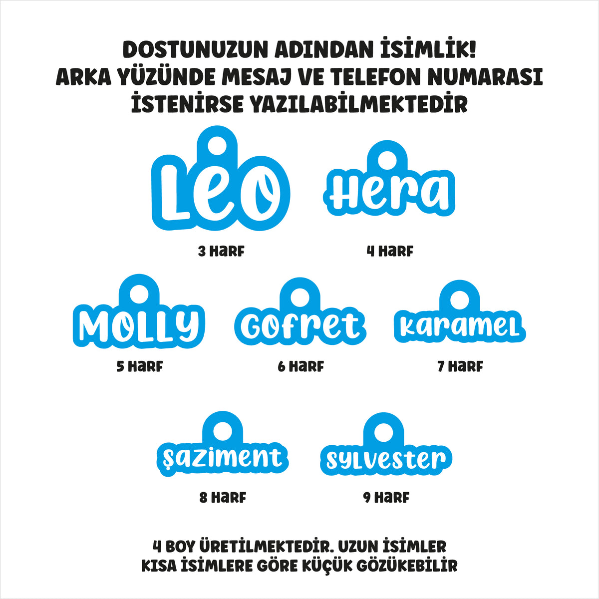Mavi | Ada Özel Tasarım Künye