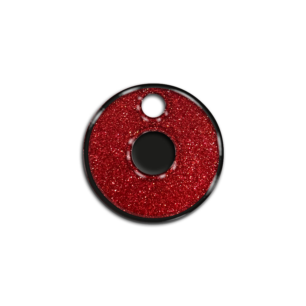 O Harfi Rounded Red Holo | İsimlik