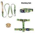 Monkey | Tasma ve Künye Seti - Evcil hayvanlar için mükemmel bir ürün.