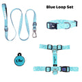 Blue Loop | Tasma ve Künye Seti - Evcil hayvanlar için mükemmel bir ürün.