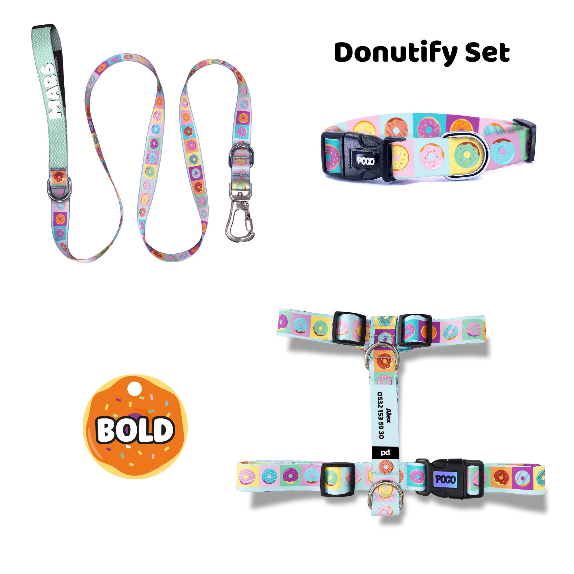 Donutify | Tasma ve Künye Seti