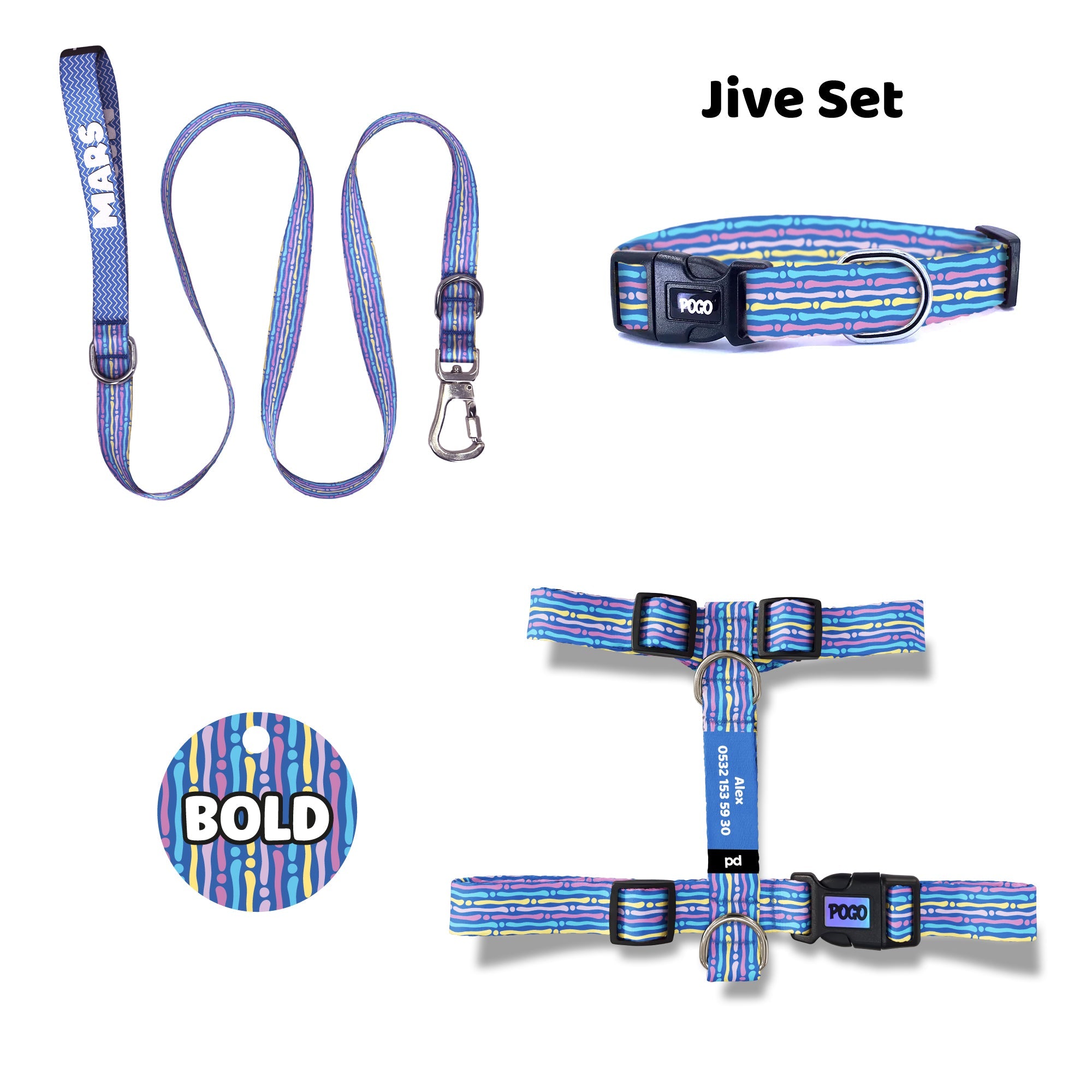 Jive | Tasma ve Künye Seti