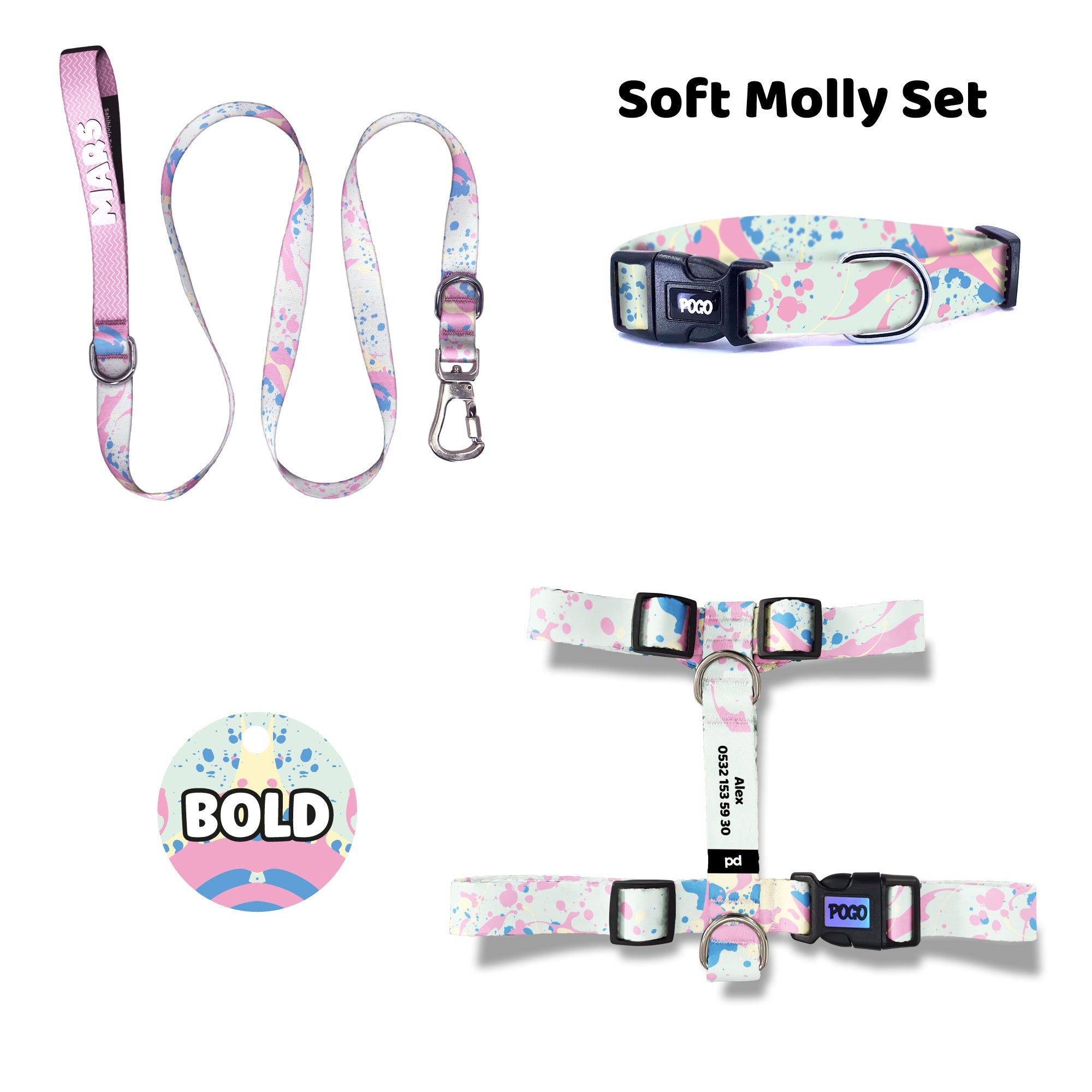 Soft Molly | Tasma ve Künye Seti