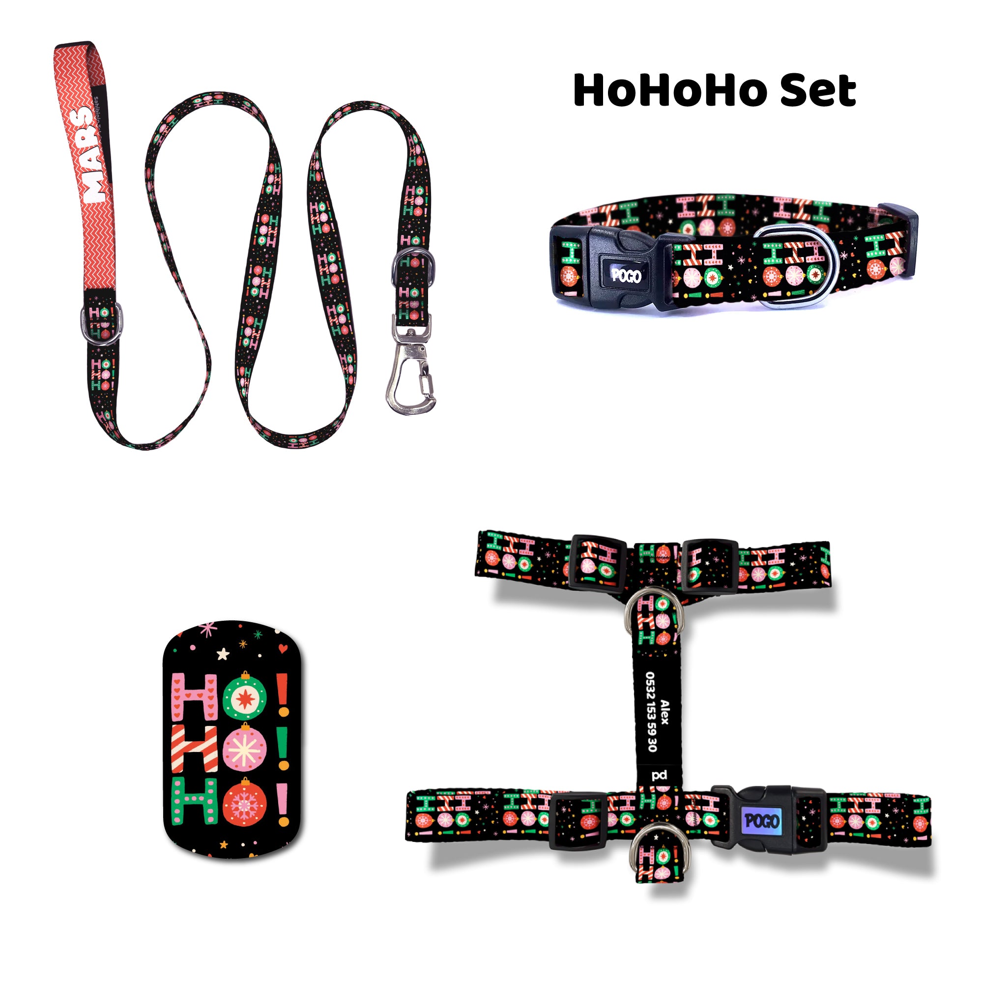 HoHoHo | Tasma ve Künye Seti
