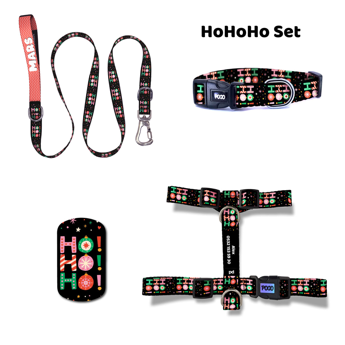 HoHoHo | Tasma ve Künye Seti