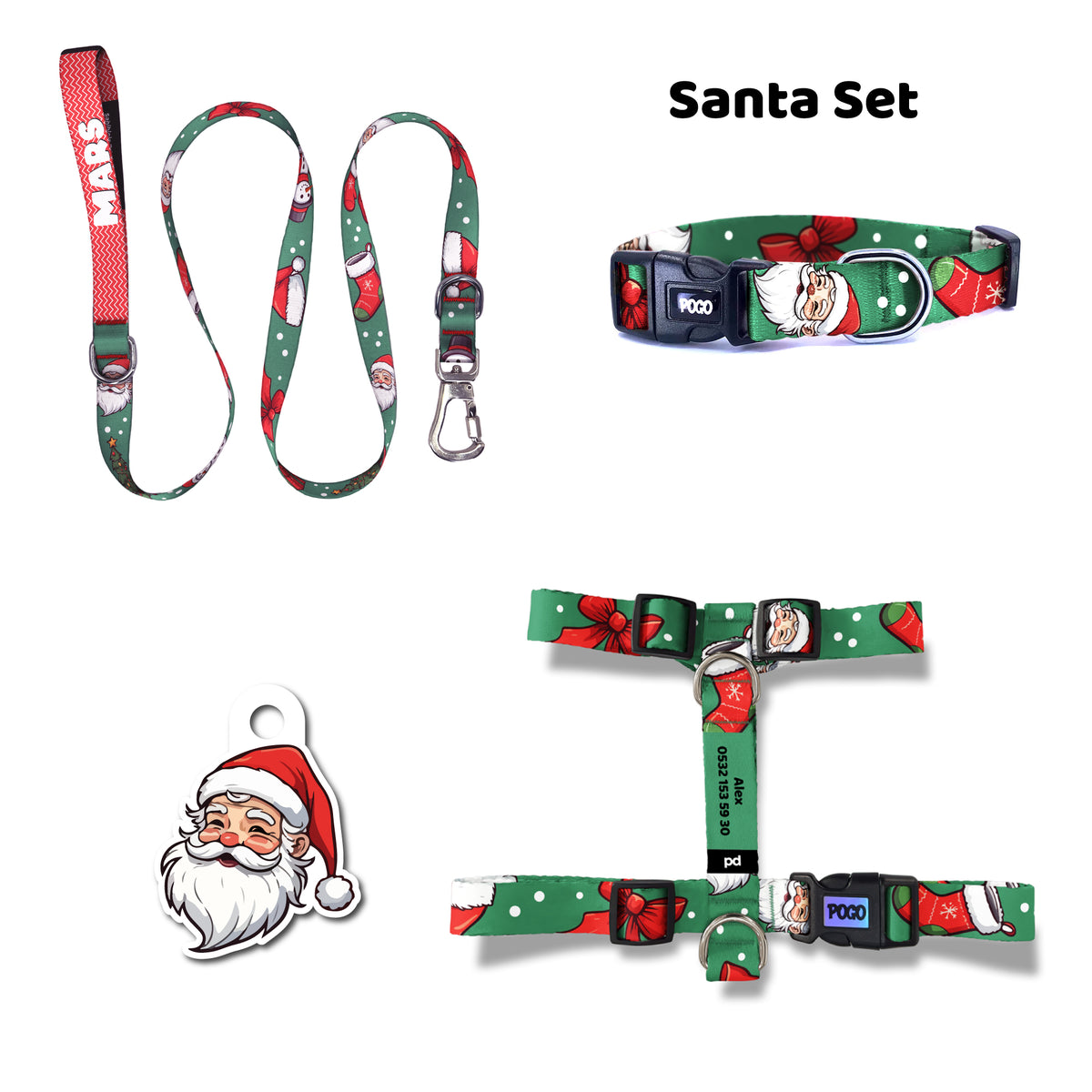 Santa 2026 | Tasma ve Künye Seti