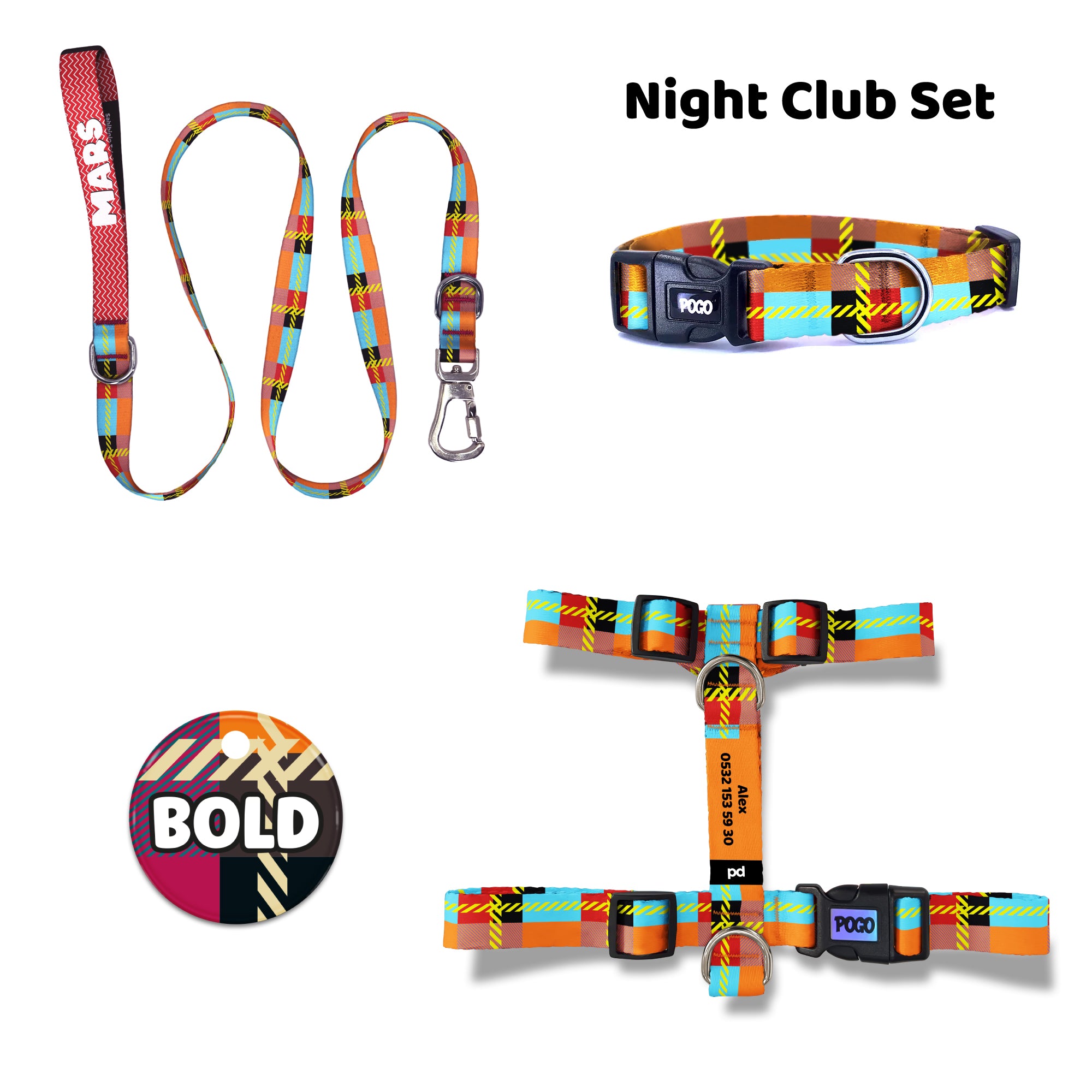 Night Club | Tasma ve Künye Seti