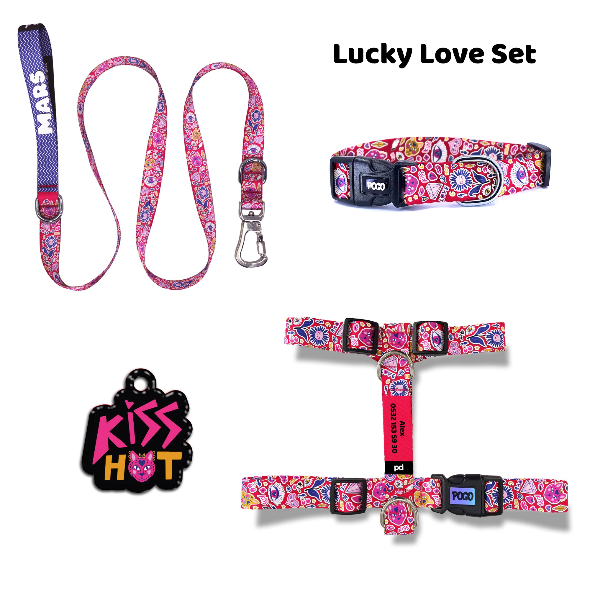Lucky Love | Tasma ve Künye Seti