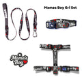 Mamas Boy Gri | Tasma ve Künye Seti