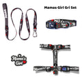 Mamas Girl Gri | Tasma ve Künye Seti