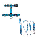 Nazo Mavi Kedi Gezdirme Seti - Göğüs Tasması ve İp