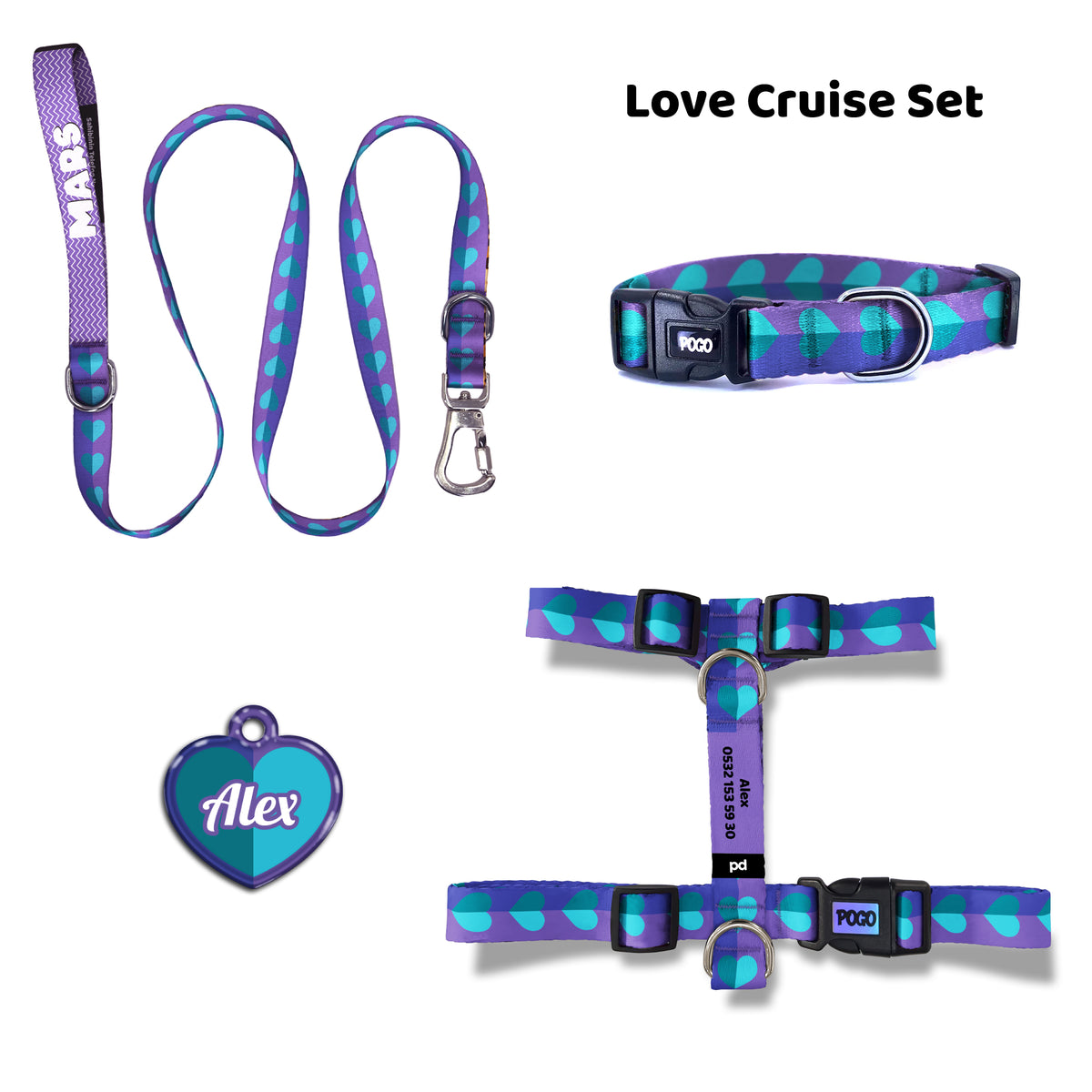 Love Cruise | Tasma ve Künye Seti