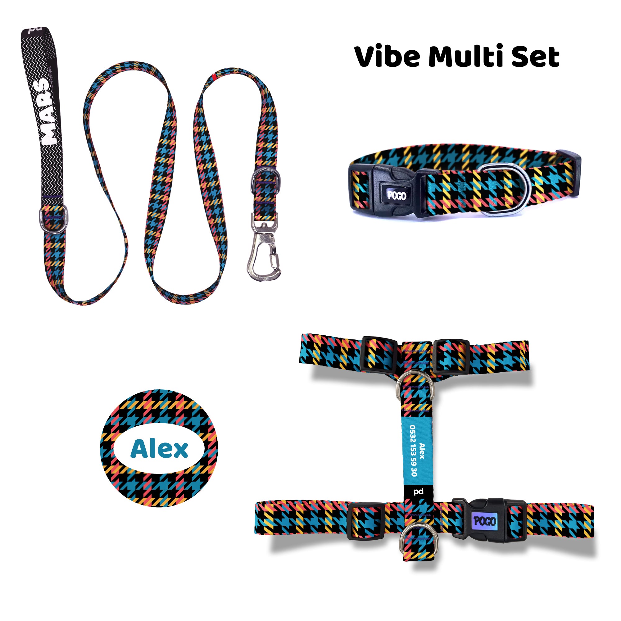 Vibe Multi | Tasma ve Künye Seti