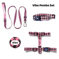 Vibe Pembe | Tasma ve Künye Seti