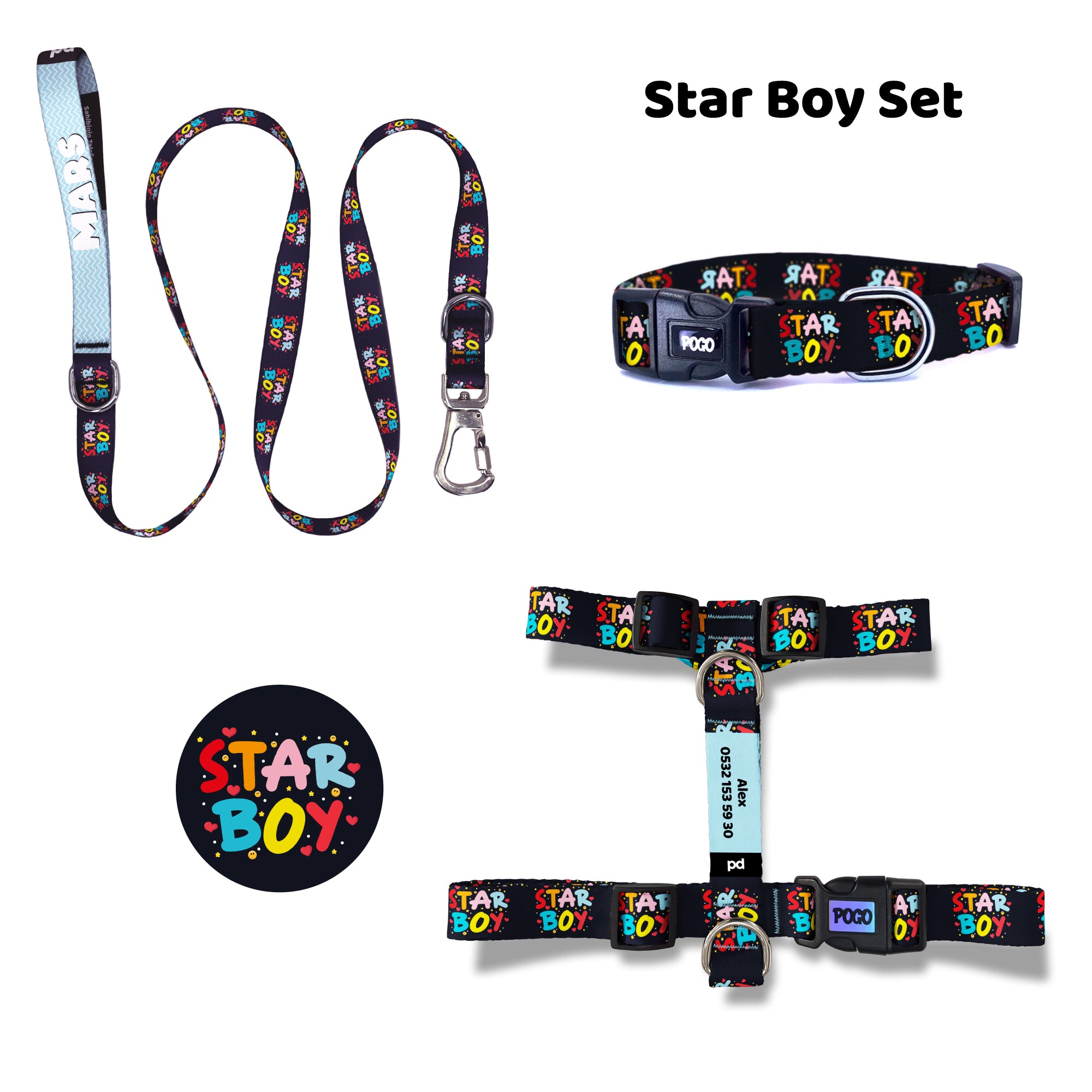 Star Boy | Tasma ve Künye Seti