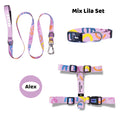 Mix Lila | Tasma ve Künye Seti