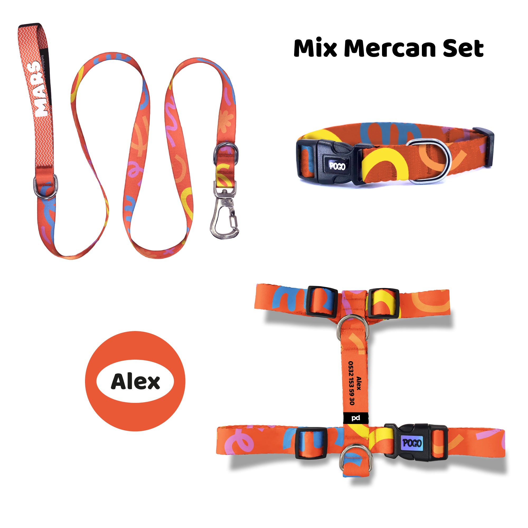 Mix Mercan | Tasma ve Künye Seti