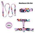 Bauhaus Lila | Tasma ve Künye Seti