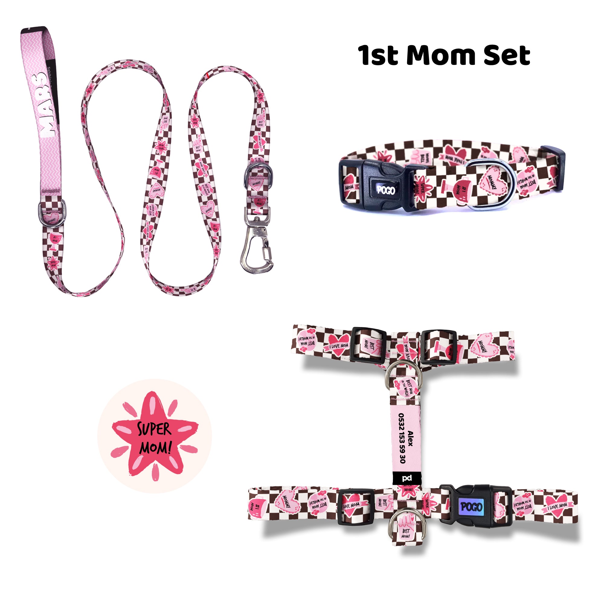 1st Mom | Tasma ve Künye Seti